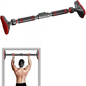 جيمنستك عامود تمرين ثابت احترافي طول(130 -95 سم) doorway pull-up bar