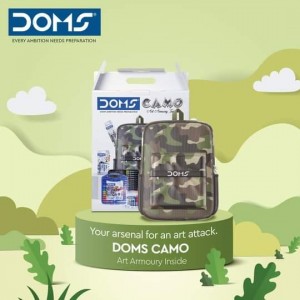 حقيبة DOMS Camo مع قرطاسية
