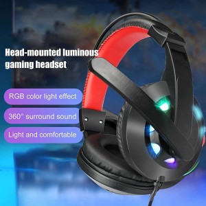 هيدفون سلكي للالعاب MESDE A65 gaming