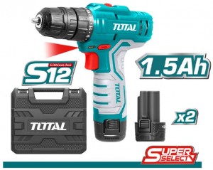 مثقب بطارية 12 فولط (TDLI12325) Lithium-Ion cordless drill توتال TOTAL