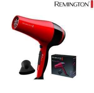 مجفف الشعر الخزفي REMINGTON PRO Hair dryer D3080 RED 2000W من ريمنغتون