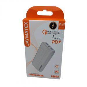 بور بانك JAYMATEX 20000MAH QC JX-22