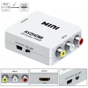 تحويلة فيديو من AV  الى HDMI