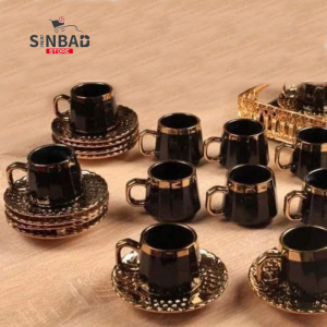 طقم فناجين اربع الوان