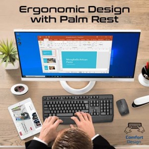 لوحة مفاتيح لاسلكية  مع ماوس PROMATE ProCombo-14