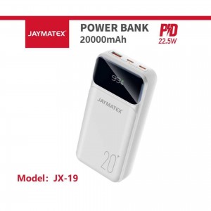 بور بانك JAYMATEX 20000MAH QC JX-19