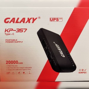 باور بانك راوتر GALAXY  KP-357 20,000 mAh