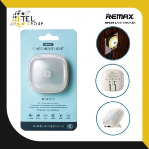شاحن مع اضاءة مخرجين 2.1A ريماكس RT-E515
