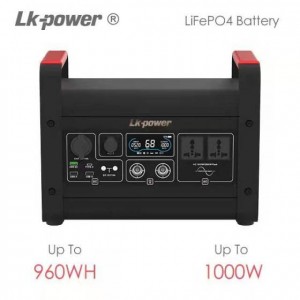 محطة طاقة محمولة - MARS I 220V 1000W Lithium Portable Power Station For SLR_LK Power Electronics