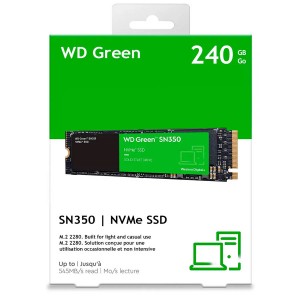 WD Green SSD NVME SN350  2400MB 240GB