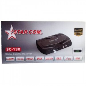ريسيفر star com sc-130 full hd1080p