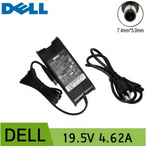 DELL laptop charger power adapter 90W 19.5V 4.62A with power cord (7.4 mm*5.0mm)