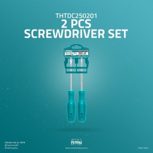 Pcs screwdriver set 2 THTDC250201 مجموعة تتضمن 2 قطعة مفك