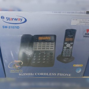 هاتف ارضي ولاسلكي ستارويه Starway  SW - 3107ID