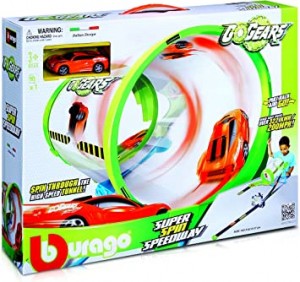 Burago super spin speed way \ حلبة مع حلقة - سوبر سبين سبين سبين
