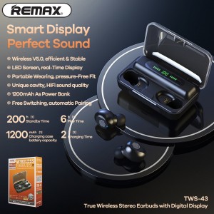 سماعات بلوتوث  REMAX  TWS-43