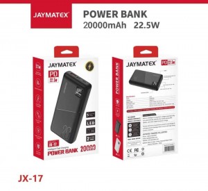 بور بانك JAYMATEX 20000MAH QC JX-17