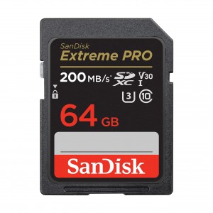 كرت ذاكرة سانديسك sandisk SD C10 64g 200/s 4K