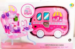طقم مكياج فاخر داخل سيارة أنيقة -Car Storage Box Series