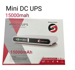 بور بانك راوتر mini dc ups 15000mah shadow power