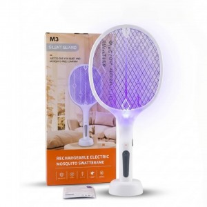 مضرب حشرات لطاش مع قاعدة ELECTRIC MOSQUITO SWATTER M3