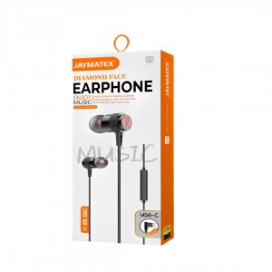 سماعات سلكي تايب سي JAYMATEX EARPHONE ER-06C