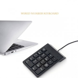 لوحة مفاتيح  رقمية  سلكية mini numeric keypad
