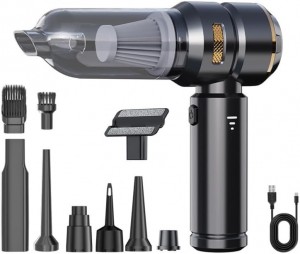 مكنسة سيارة محمولة تعمل على الشحن GEATIX VACUUM CLEANER GE-121