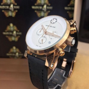 ساعة اسود بدون ارقام  MONTBLANC  كوبي 2