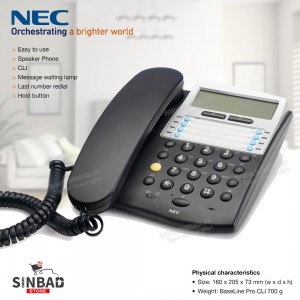هاتف NEC Baseline Pro CLI terminal