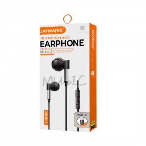 سماعات سلكي تايب سي JAYMATEX EARPHONE ER-03C