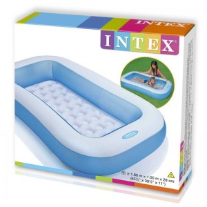 مسبح نفخ ازرق مستطيل INTEX 57403