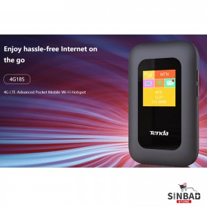 راوتر واي فاي محمول   Tenda 4G موديل 185