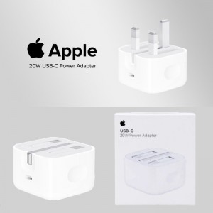 راسية شاحن ايفون اورجينال Apple 20W USB-C Power Adapter