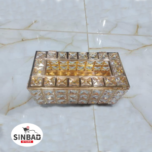 علبة محارم كريستال