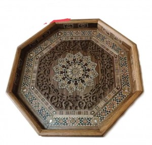 صينية ضيافة خشب