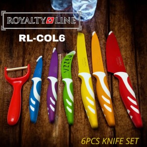 طقم سكاكين 7 قطع سويسري ROYALTY LINE RL-COL6 الأصلي