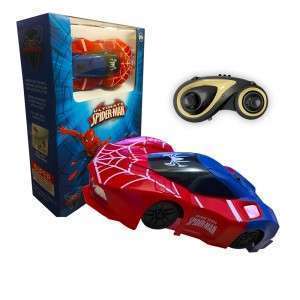 سيارة تسلق على الحائط سبايدرمان    Spiderman Remote Control Wall Climbing Car 