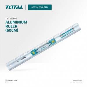 مسطرة المنيوم TMT222606 من توتال TOTAL