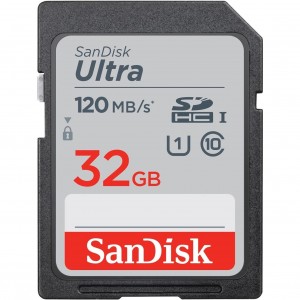 كرت ذاكرة سانديسك sandisk SD C10 32g 120/s
