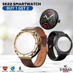 ساعة ذكية + 1 كستك SMART WATCH SK22