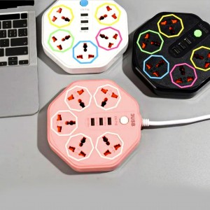وصلة شحن موبايل واجهزة متعددة power socket cx-t16