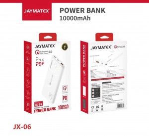 بور بانك JAYMATEX 10000MAH JX06 Q3