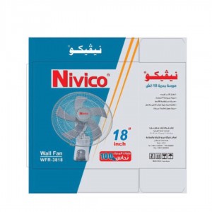 مروحة جدارية مع جهاز تحكم 18إنش NIVICO WFR-3818