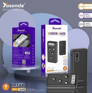 باور بانك yosonda سعة 20000 / YXD-A72