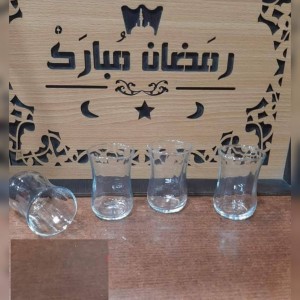 كاسات شاي مخصورة 90 مل