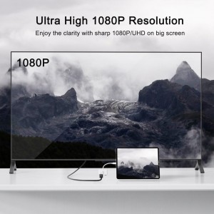 موزع usb  type  c الى usb3.0 + hdmi + pd