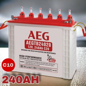 بطارية انبوبية 240 امبير  AEG