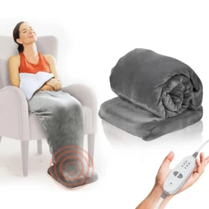 بطانية تدفئة وتدليك قابلة للارتداء – Calming Cozy