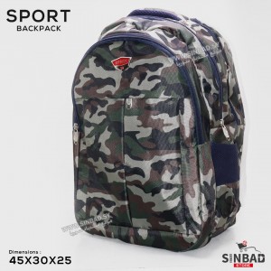 حقيبة مدرسية SPORT مموه